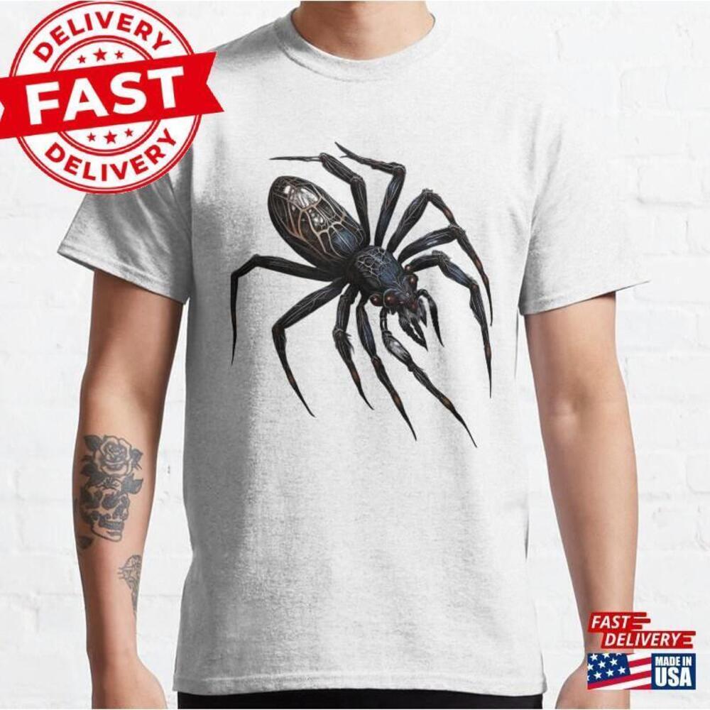 T-Shirt With Spider Tattoo Tee The Beautiful Of Nature Pullover Classic